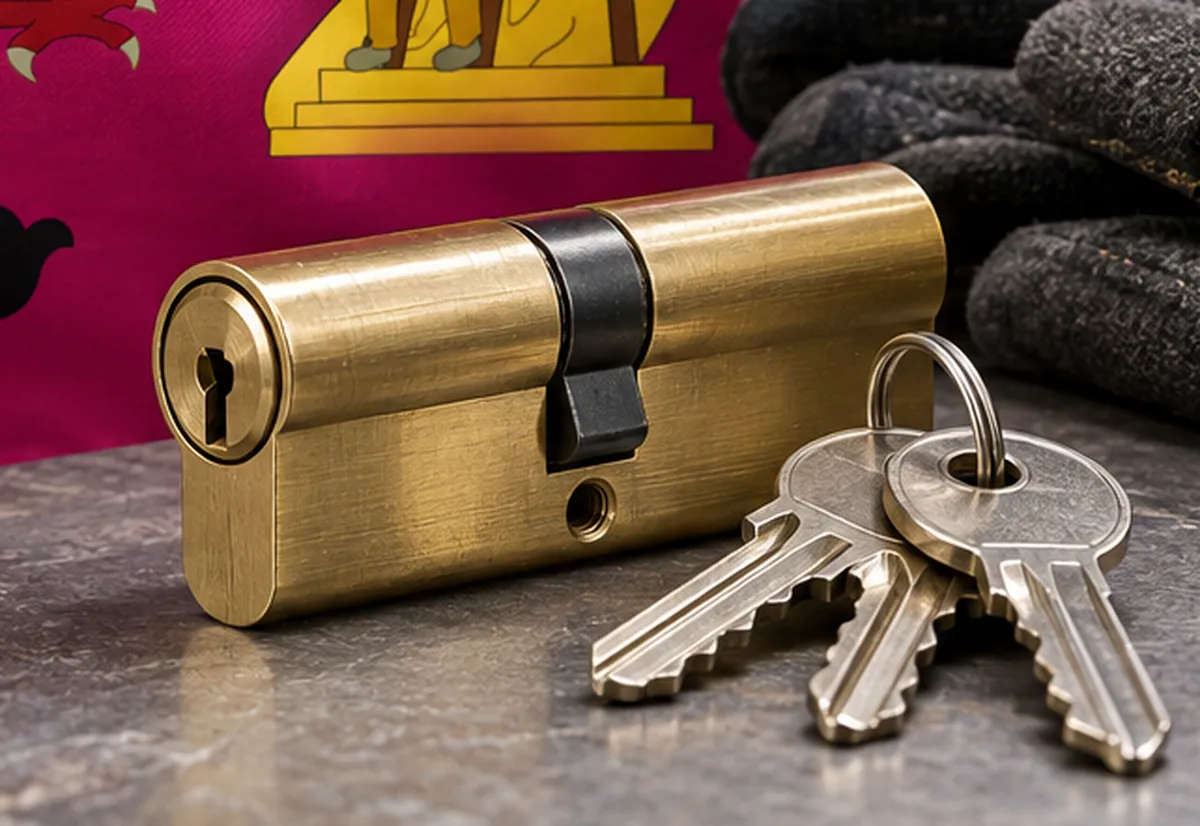 Bombín nuevo con llaves para cambiar el bombín en Borox