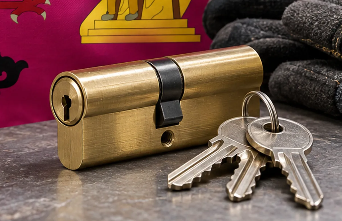 Bombín nuevo con llaves para cambiar el bombín en Novés