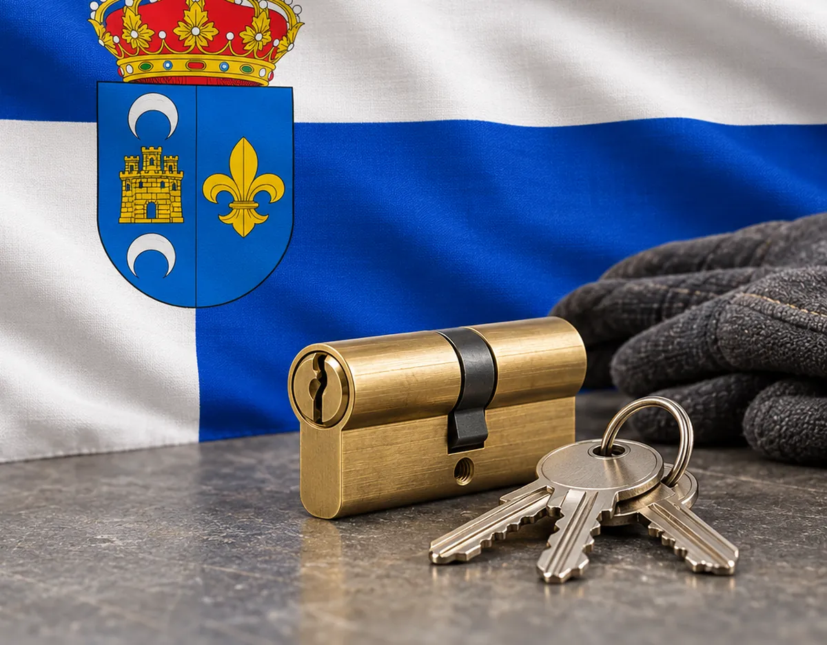 Bombín de seguridad para una casa con parcela en Casarrubios del Monte