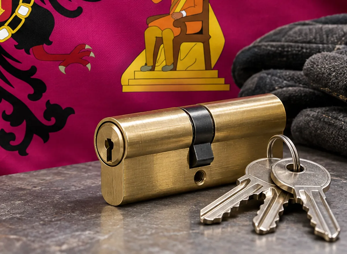 Bombín de seguridad para una casa en Gerindote