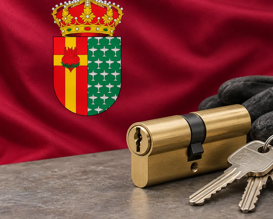 Bombín de seguridad para una puerta en Getafe