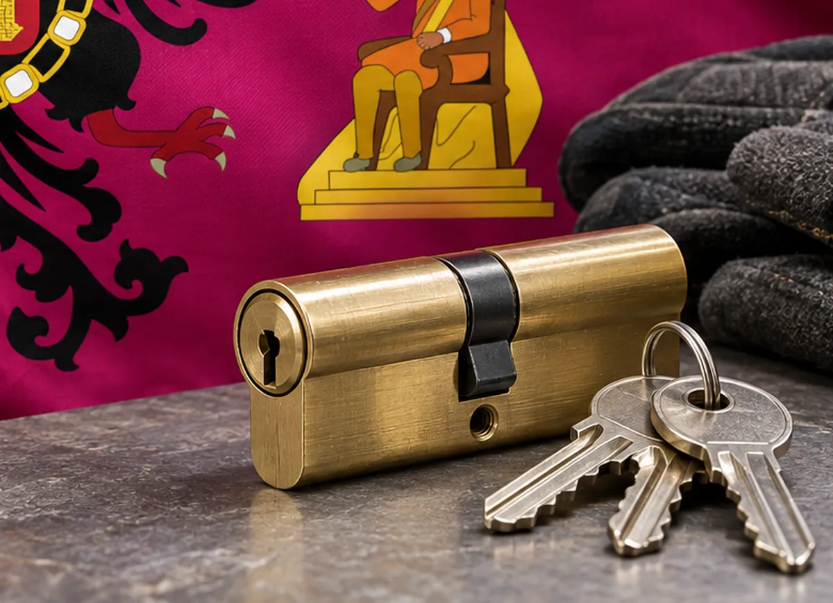 Bombín de seguridad para una casa en Novés