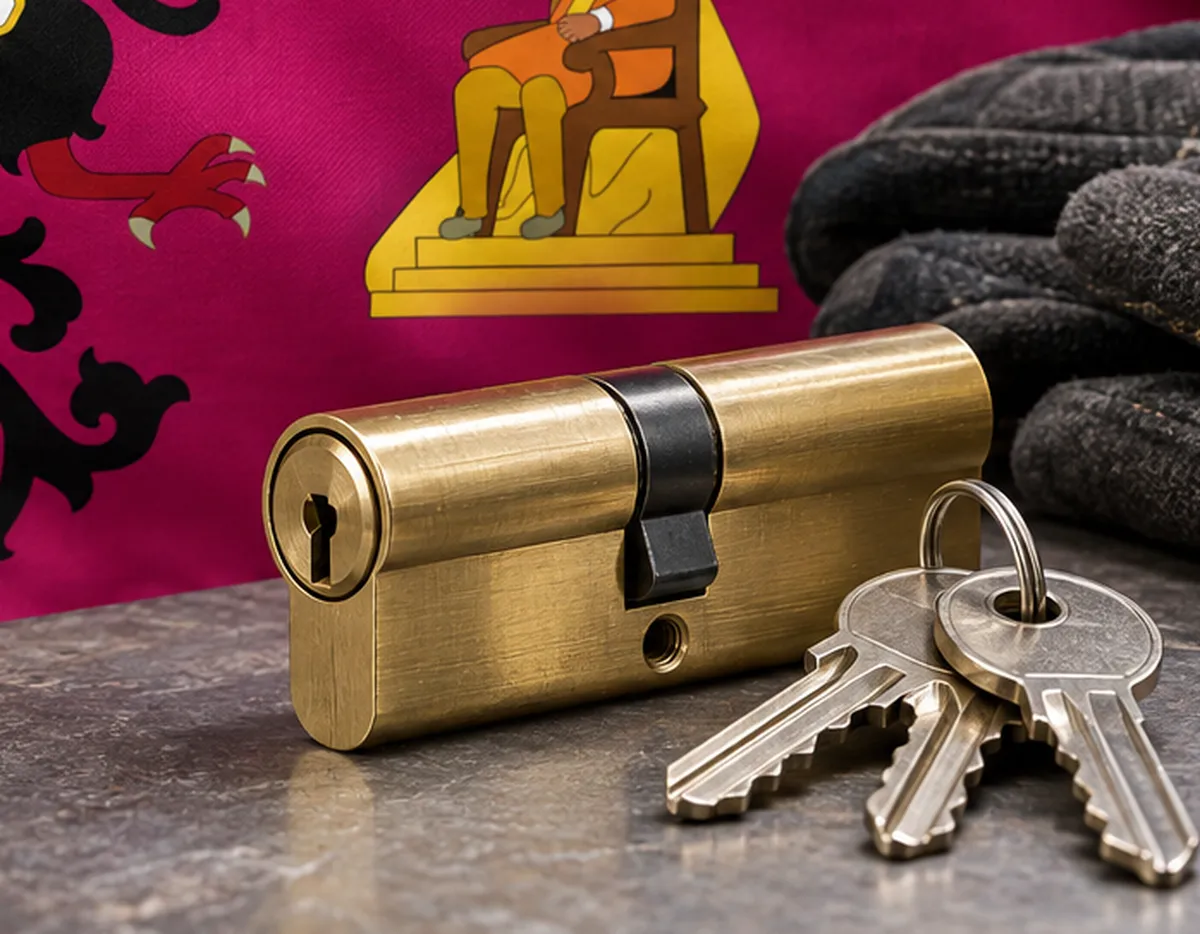 Bombín de seguridad para una casa en Santo Domingo-Caudilla