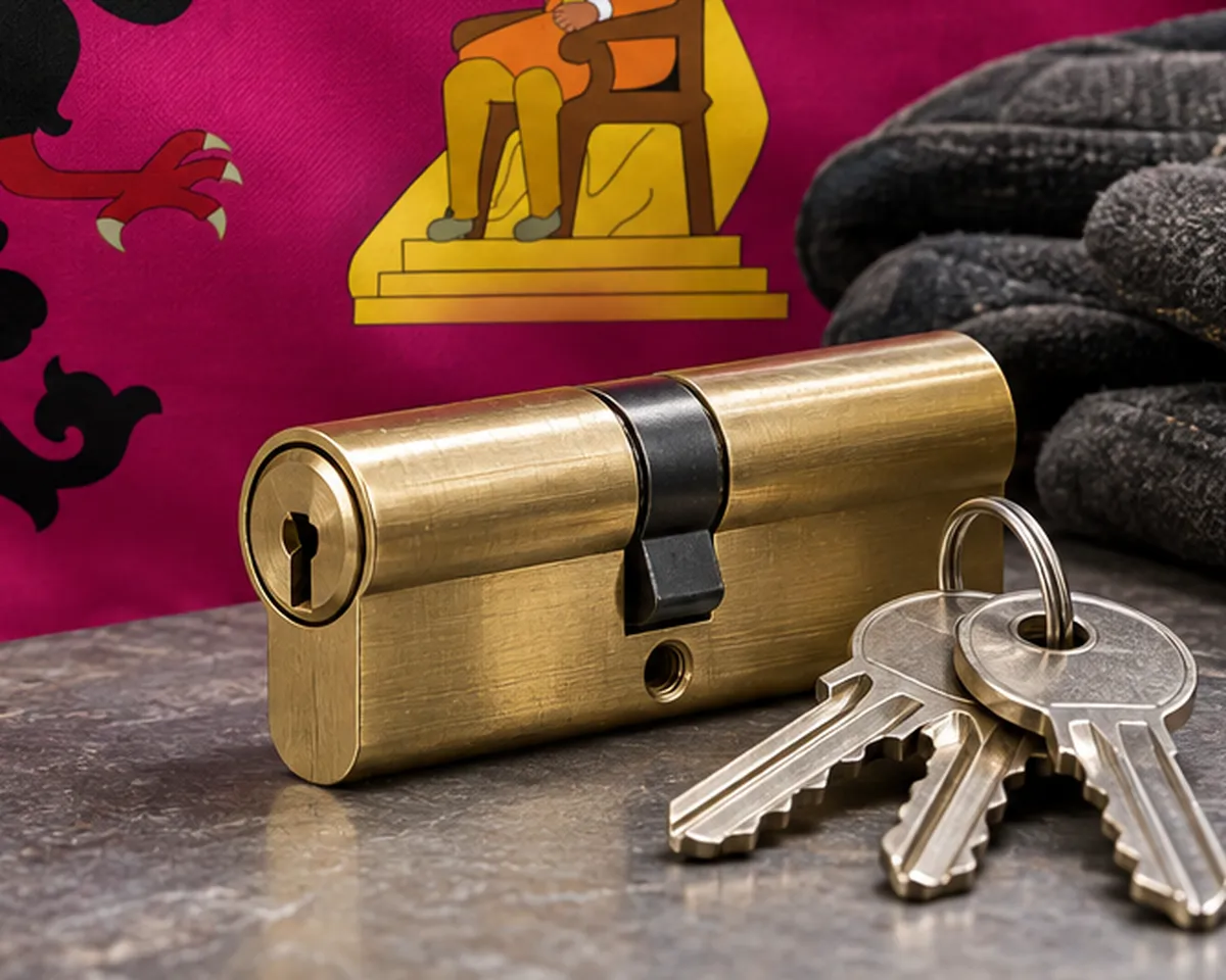 Bombín de seguridad para una casa en Villamiel de Toledo