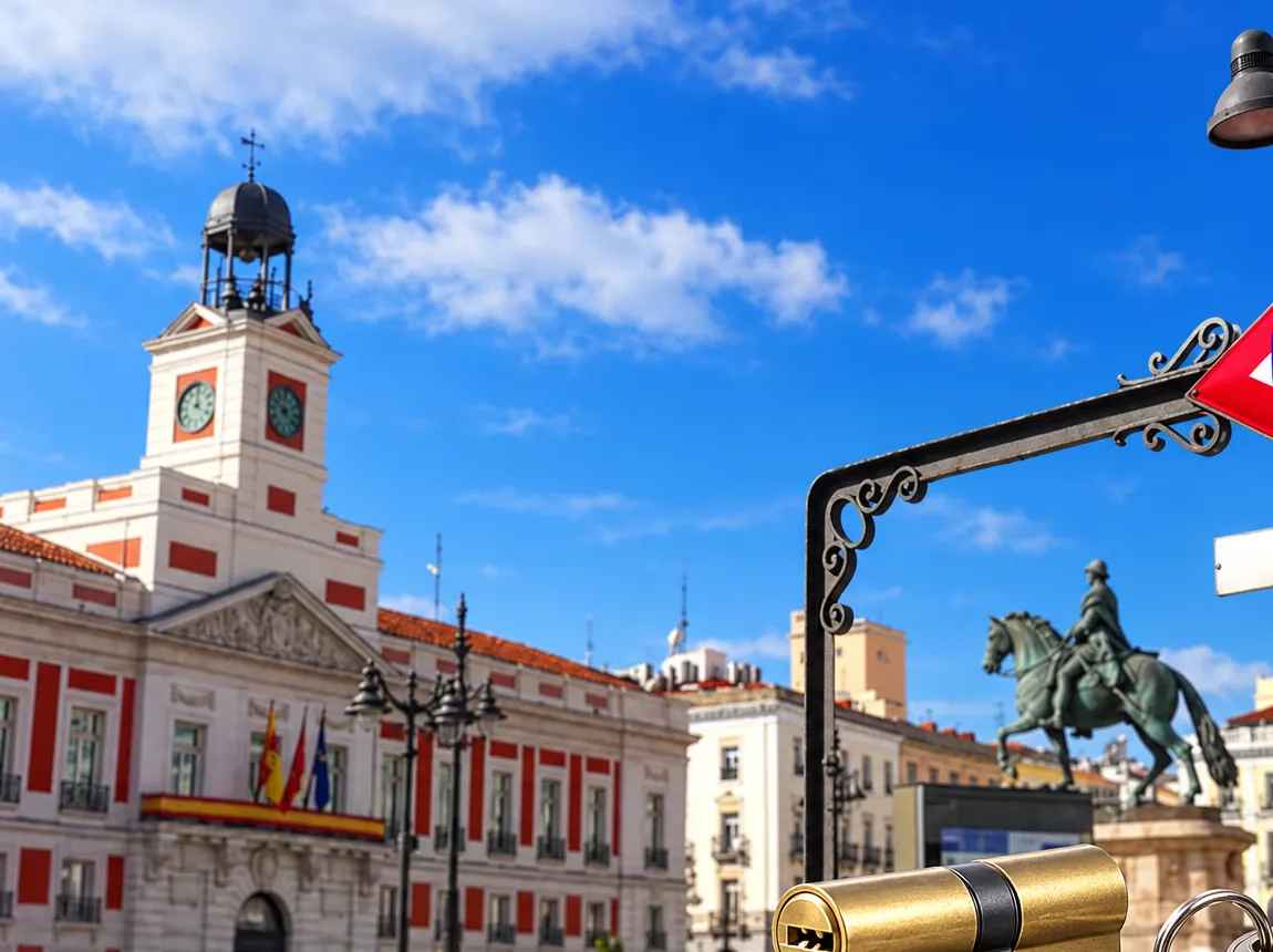 Cerrajero para tiendas y locales en el barrio de Sol, Madrid